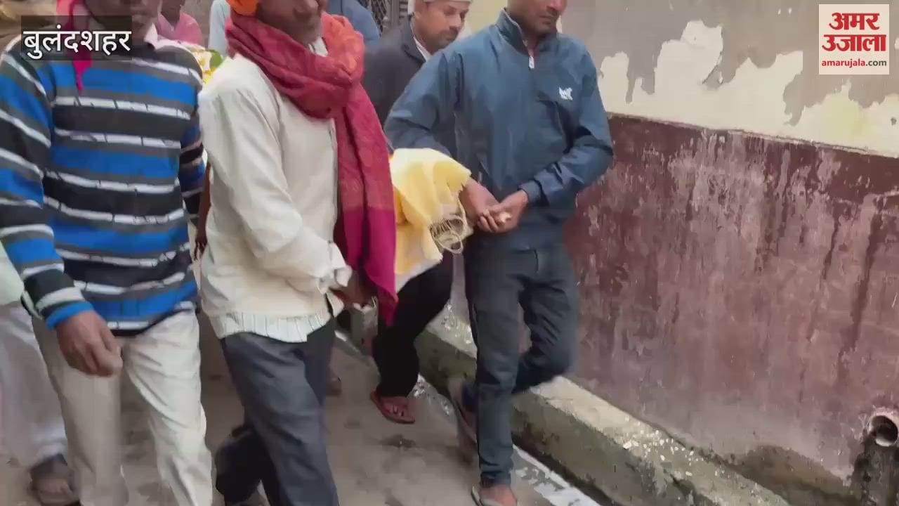Son unable to bear the shock of father death Pankaj also died two hours later in Bulandshahr