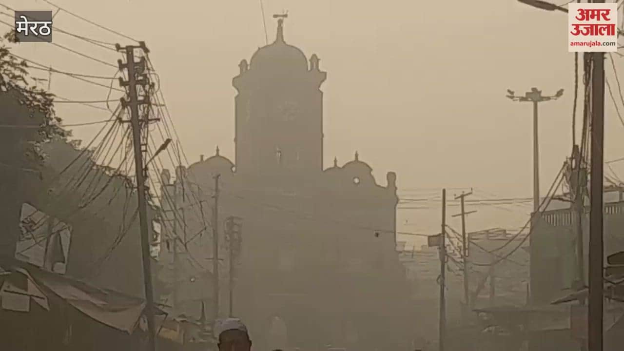 Meerut: Smog makes breathing difficult, causes irritation in eyes