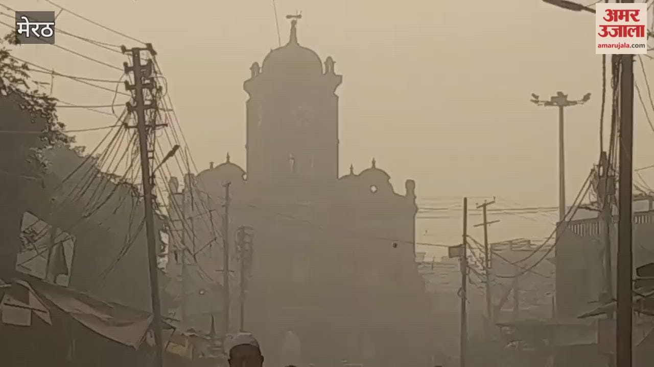 Meerut: Smog makes breathing difficult, causes irritation in eyes