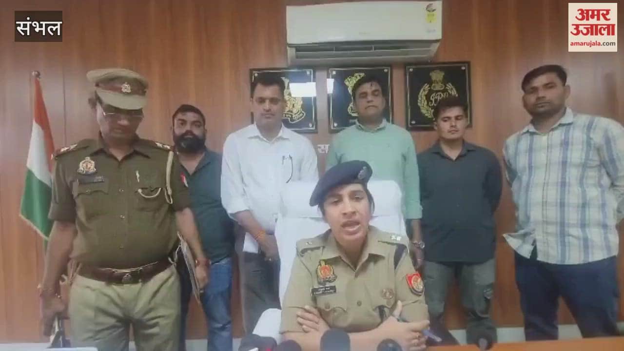 Cattle theft case uncovered in Babrala, six criminals arrested and sent to jail