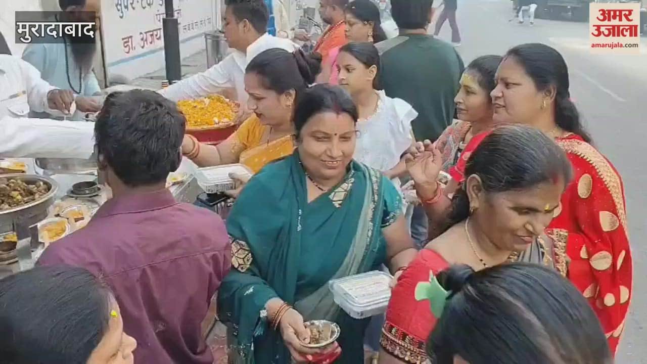 The procession started from Durga temple, the atmosphere was filled with fireworks and feast