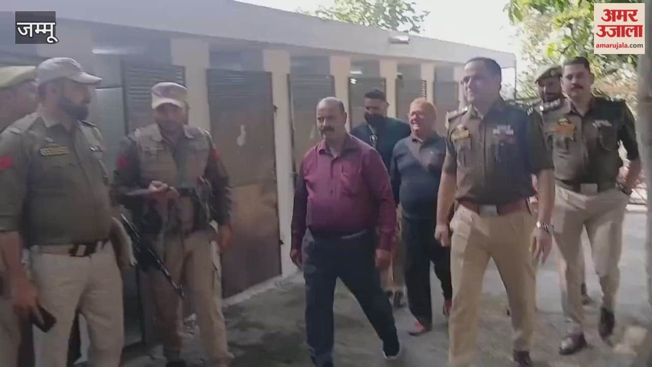 SP Rural Brijesh Sharma inspected the security arrangements at Baba Pauto temple.