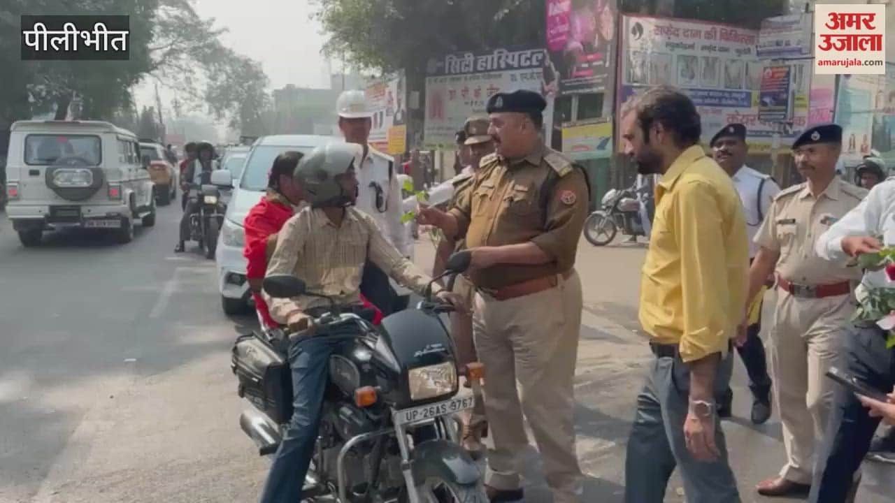 Police made people aware about traffic rules in Pilibhit