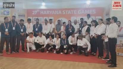 Arjun from Gurugram and Madhu Verma from Hisar became the Artistic Singles Champions in Kurukshetra.