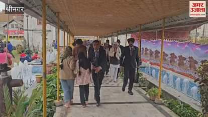 Bihar governor visited gurudwara chattipadshahi at rainawari.