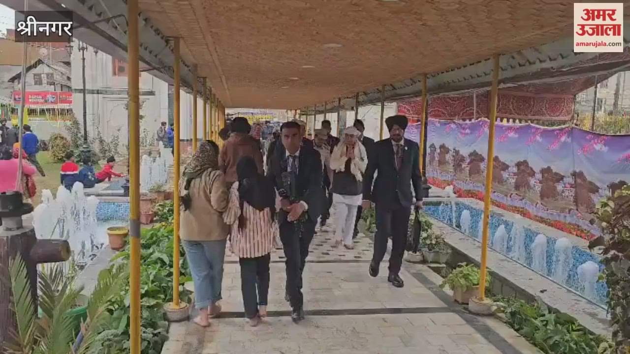 Bihar governor visited gurudwara chattipadshahi at rainawari.