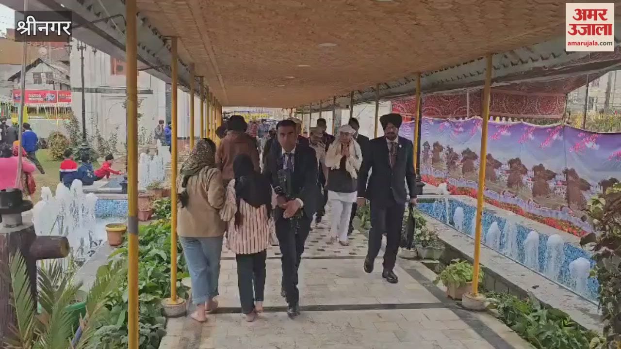 Bihar governor visited gurudwara chattipadshahi at rainawari.