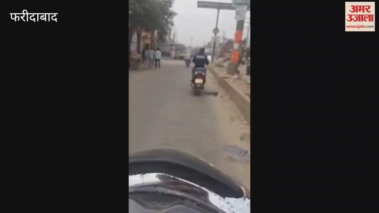 faridabad Police action on accused in case of killer on T-shirt and 420 written on scooter