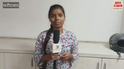 People troubled by dilapidated condition of Basai Road in Faridabad