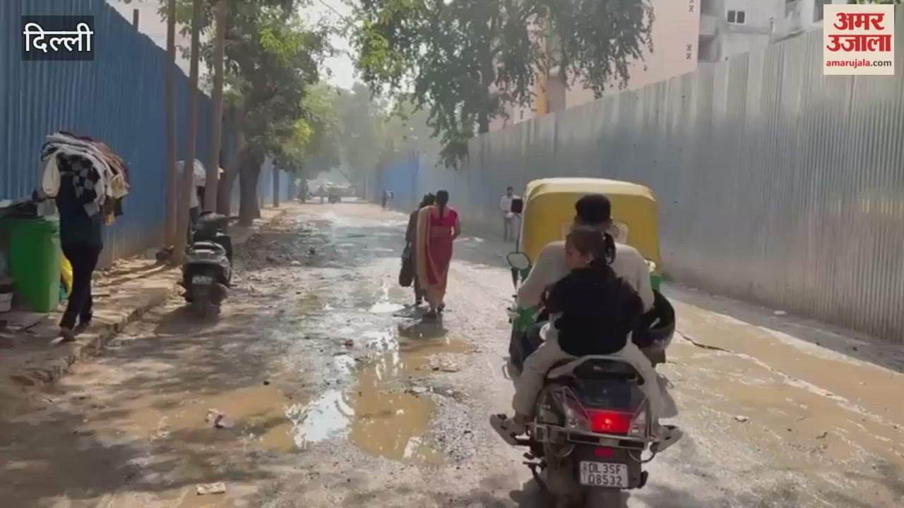 People troubled due to garbage at Sarojini Nagar market in Delhi