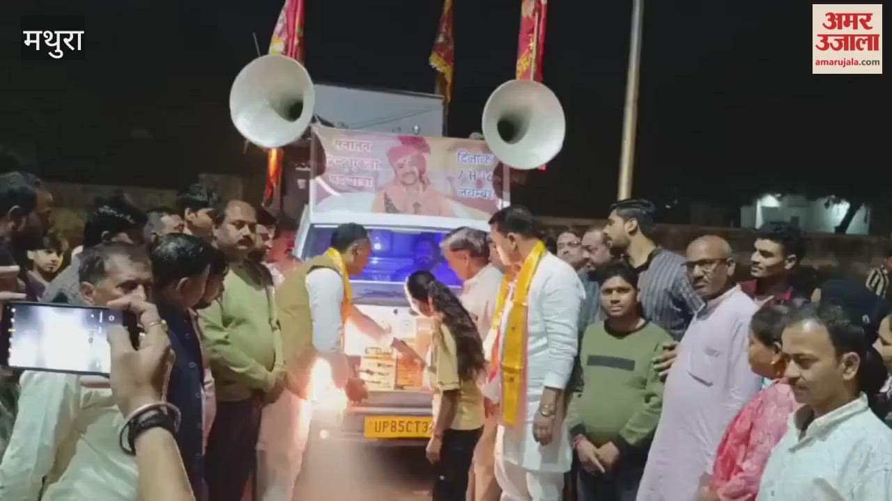 Chariot launched for Hindu Sanatan Ekta Padyatra