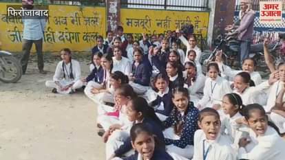 Only 2 Teachers for 160 Girls Students Block Road in Protest After Transfers