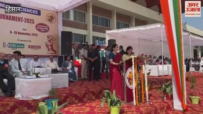 Agriculture Minister Shyam Singh Rana inaugurated the National Vice Chancellor T-20 Cricket Cup at LUVAAS, Hisar