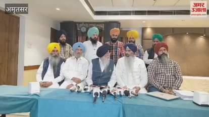 Press conference of former MP Simranjit Singh Mann
