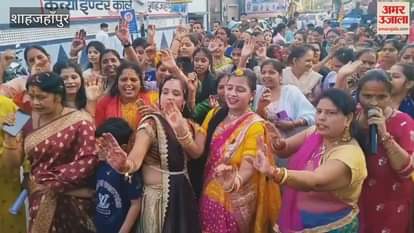 Tulsi-Shaligram marriage procession was taken out with great pomp in Shahjahanpur