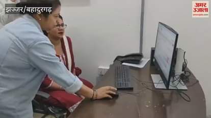 The SDM inspected the Tehsil and Antyodaya Saral Kendra in Beri, Jhajjar, and reviewed the paperless registration process.