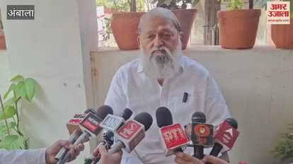 In Ambala, Vij took a jibe, saying: Rahul has made it clear that the grand alliance is sinking in the elections.