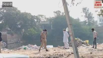 body of a man who had been missing for three days was found in a pond in Bhiwani.