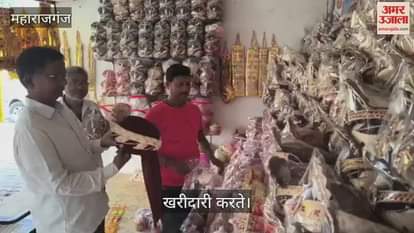 Crowds gathered at shops as the wedding season began