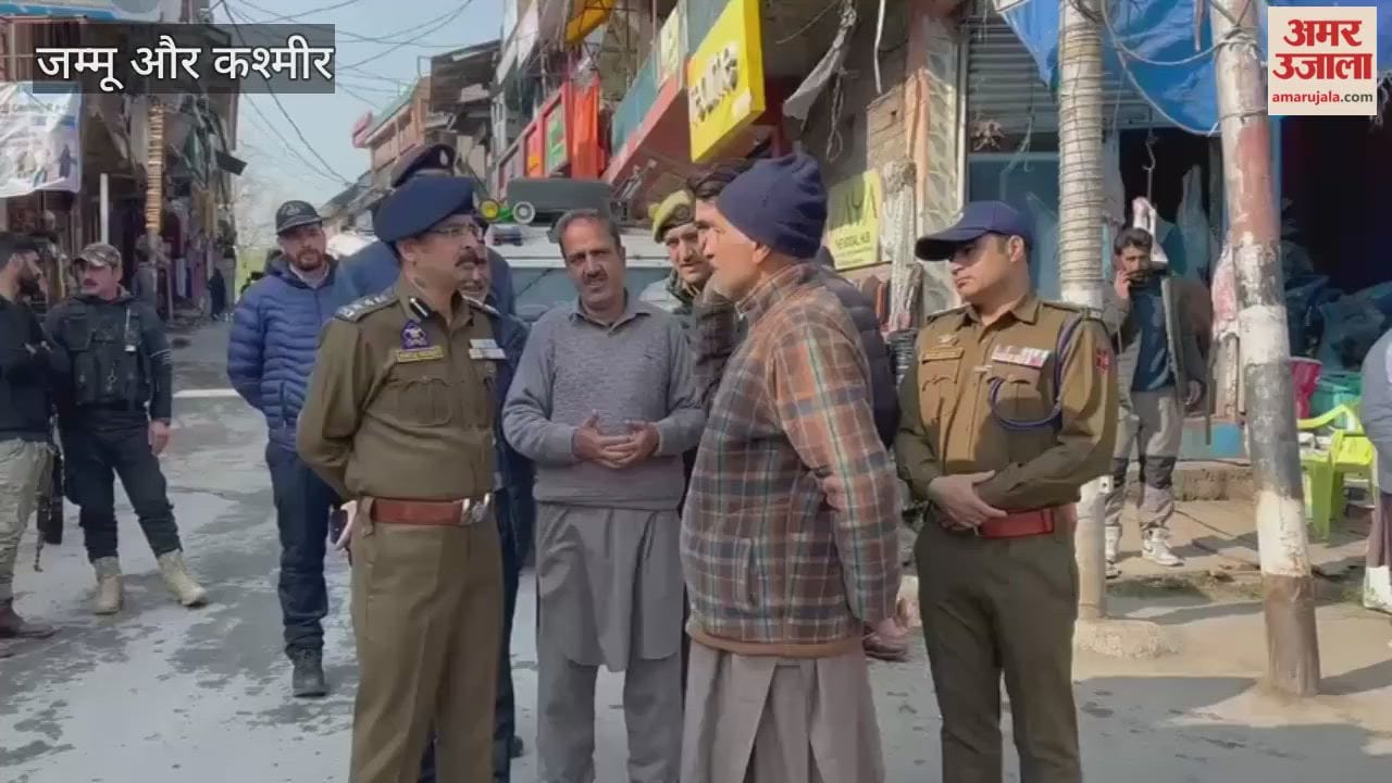 Main Market Shopian to Get Traffic Relief Soon, Assures SSP Mushtaq Ahmad Choudhary During On-Ground Review