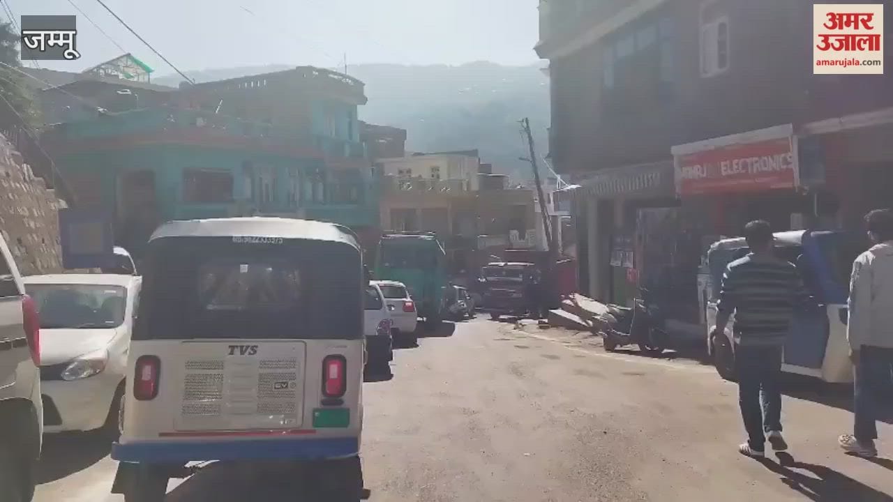 The problem of traffic jam is continuously troubling the people in Chinani town.