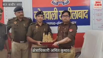 CO given farewell on completion of training