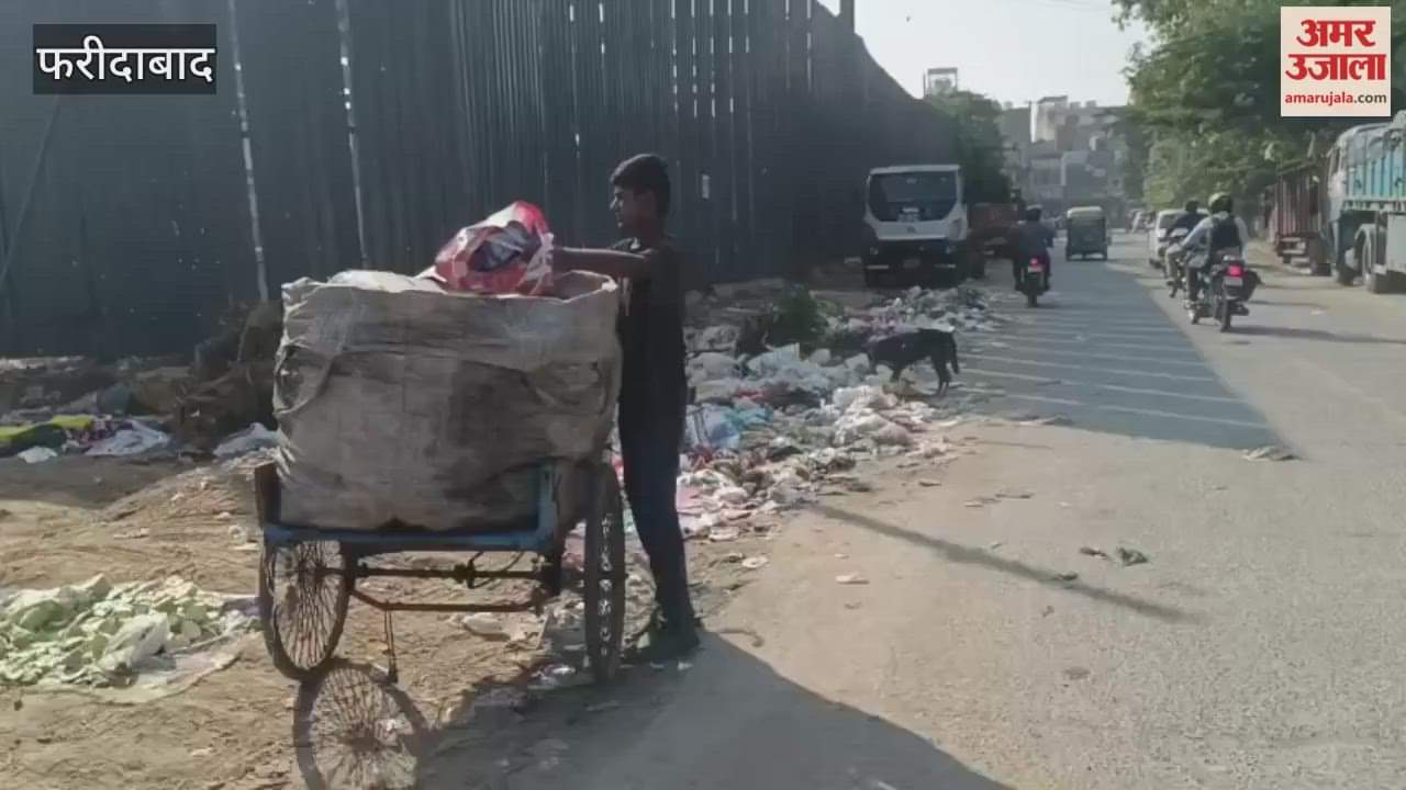 faridabad-ac-nagar-garbage-heap-in-front-of-delight-grand-hotel