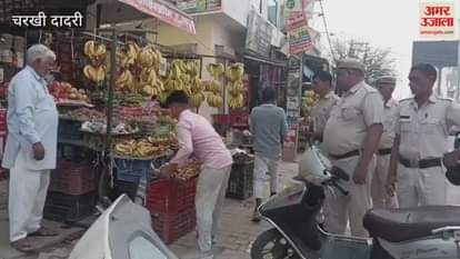 Police in Charkhi-Dadri woke up after Amar Ujala published a story, improving traffic on the bus stand road