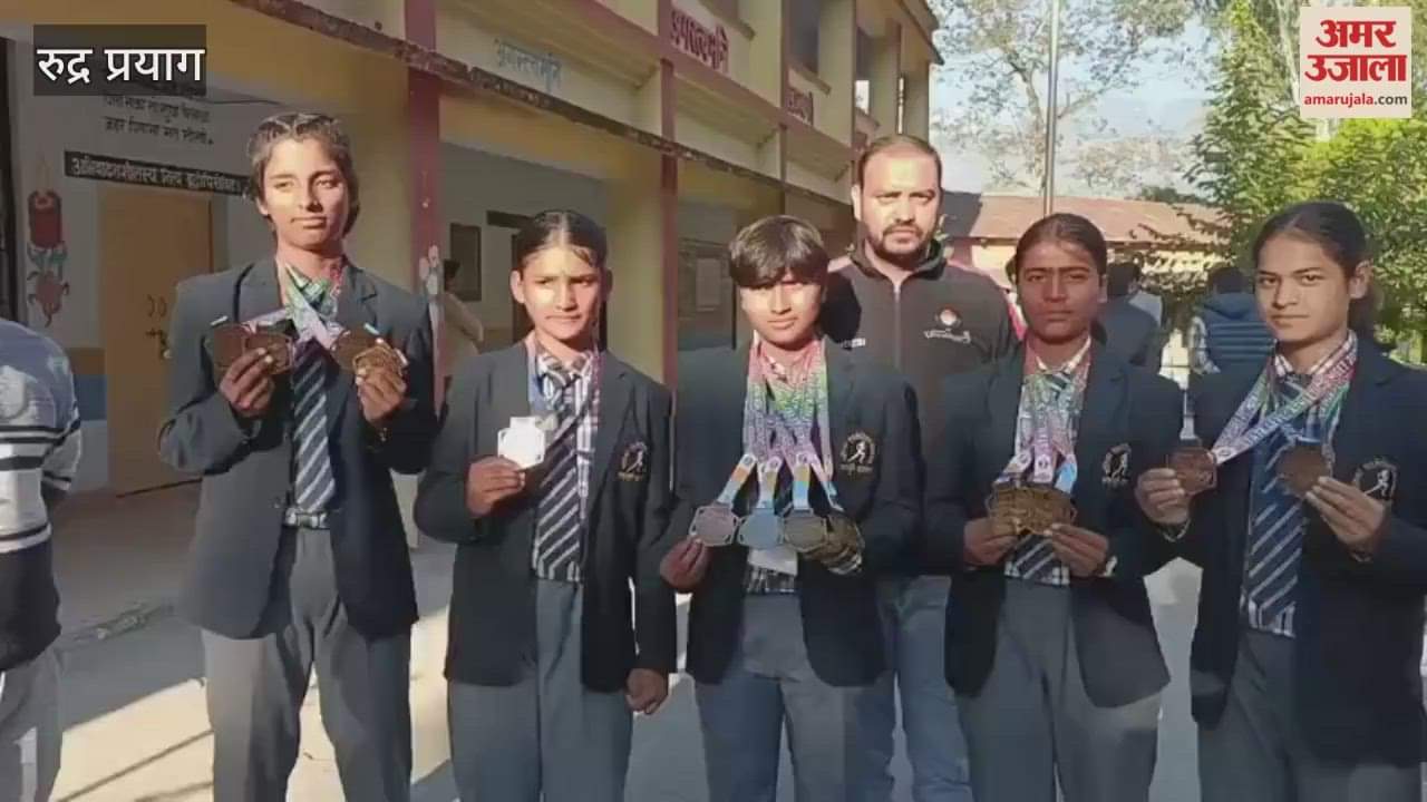 Rudraprayag again wins the state level athletics competition
