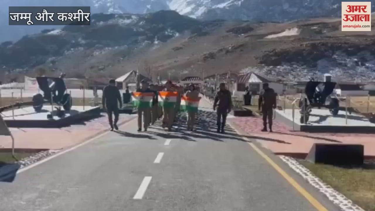 2 Ladakh Battalion NCC Commemorates 150 Years of Vande Mataram at Kargil War Memorial