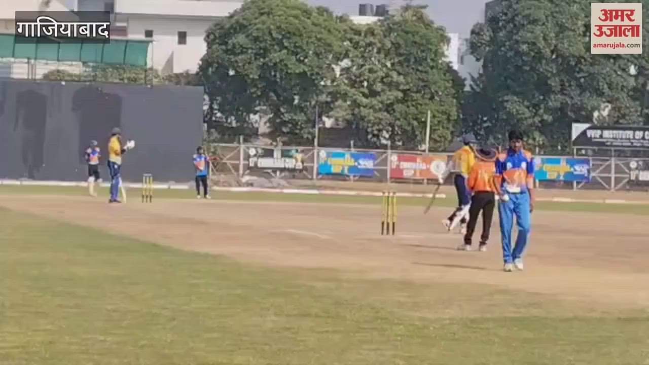 Ghaziabad: 17th Chhikara Cricket Tournament underway at JLN Stadium