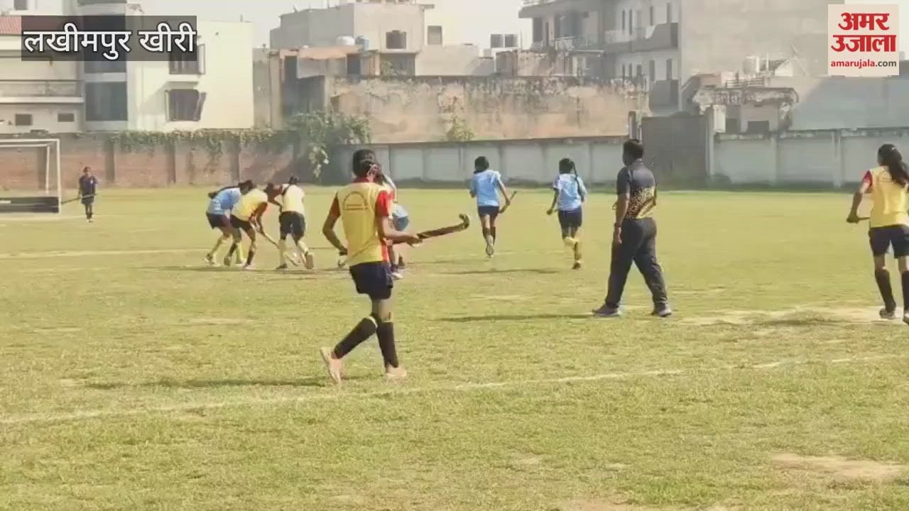 Guru Nanak Inter College team won the hockey tournament in Lakhimpur kheri