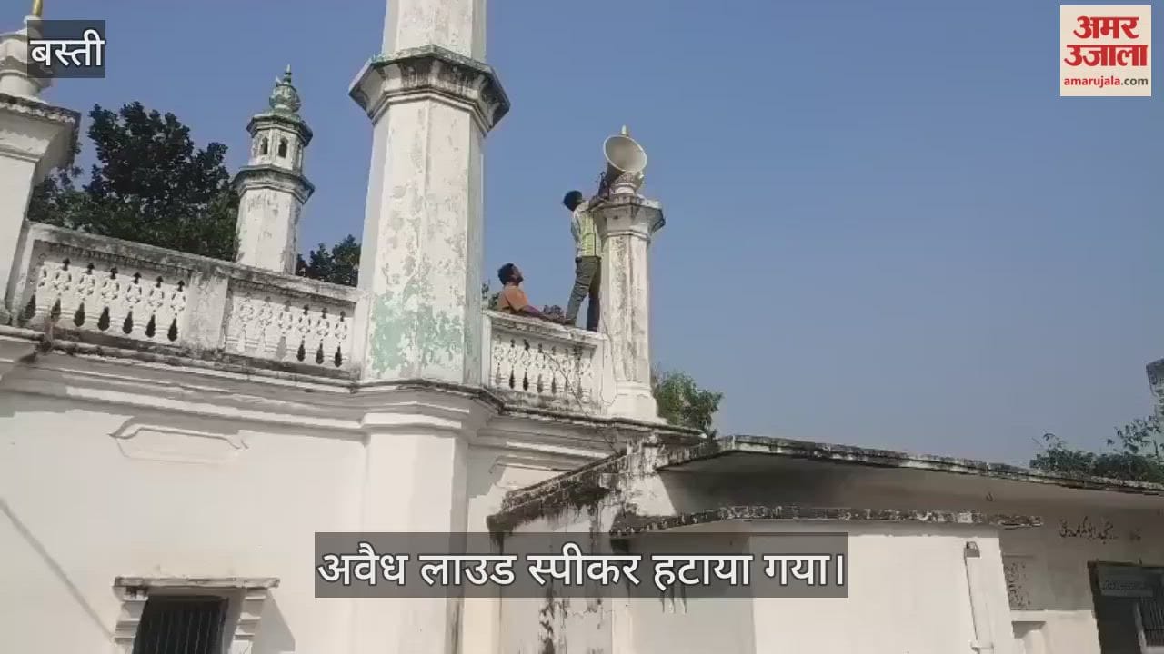 Police crack down on illegal loudspeakers, removing them from several mosques