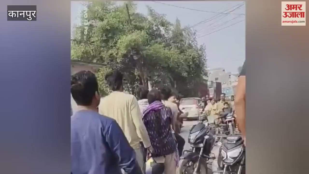 Kanpur: Income Tax Officer Dragged Out of Home and Beaten, Incident Captured on CCTV