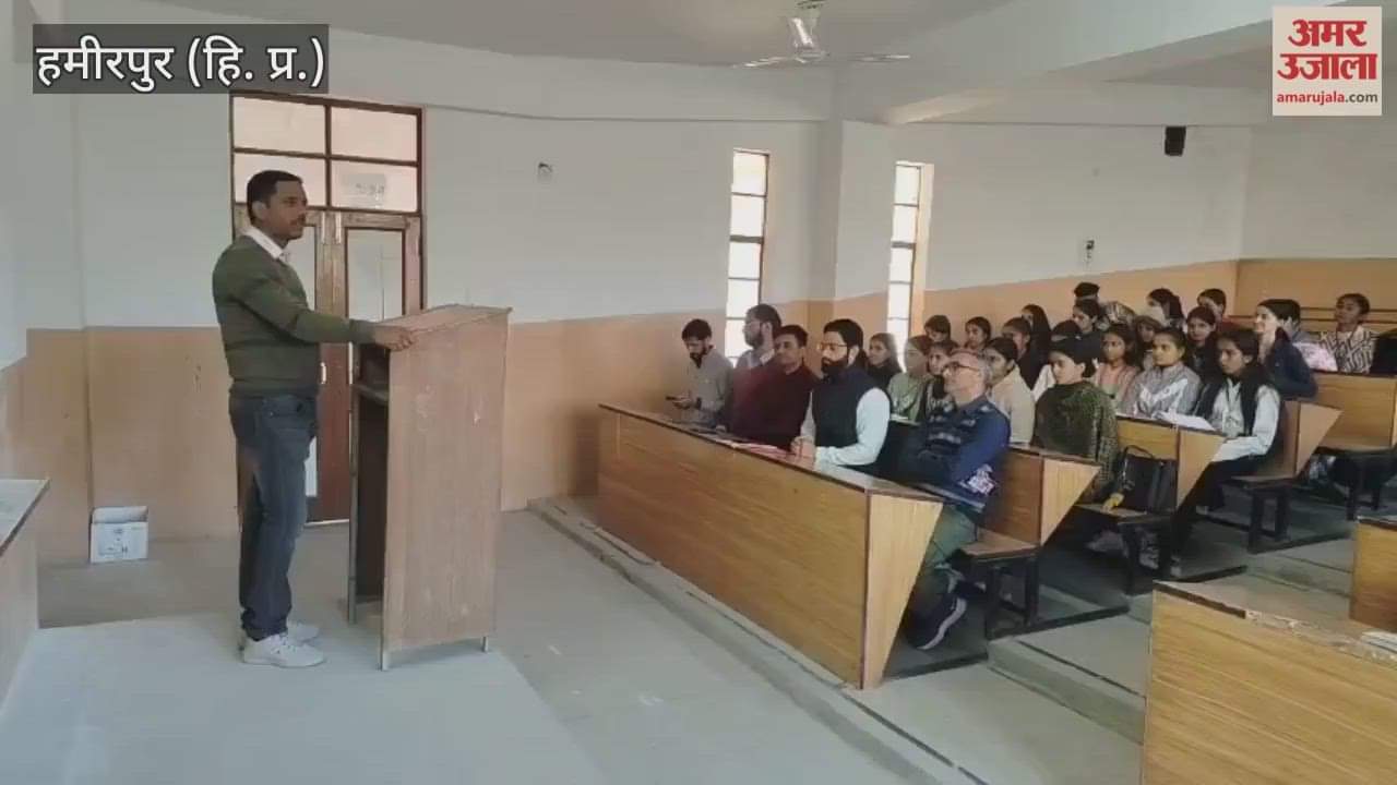 Hamirpur Prof Tilakraj said struggle makes a man excellent