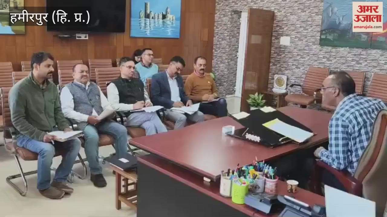 DC Hamirpur said Officers should inspect the street vendors seriously