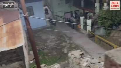 Terror of bears in Jyotirmath Bear seen roaming in Dando ward, panic among people