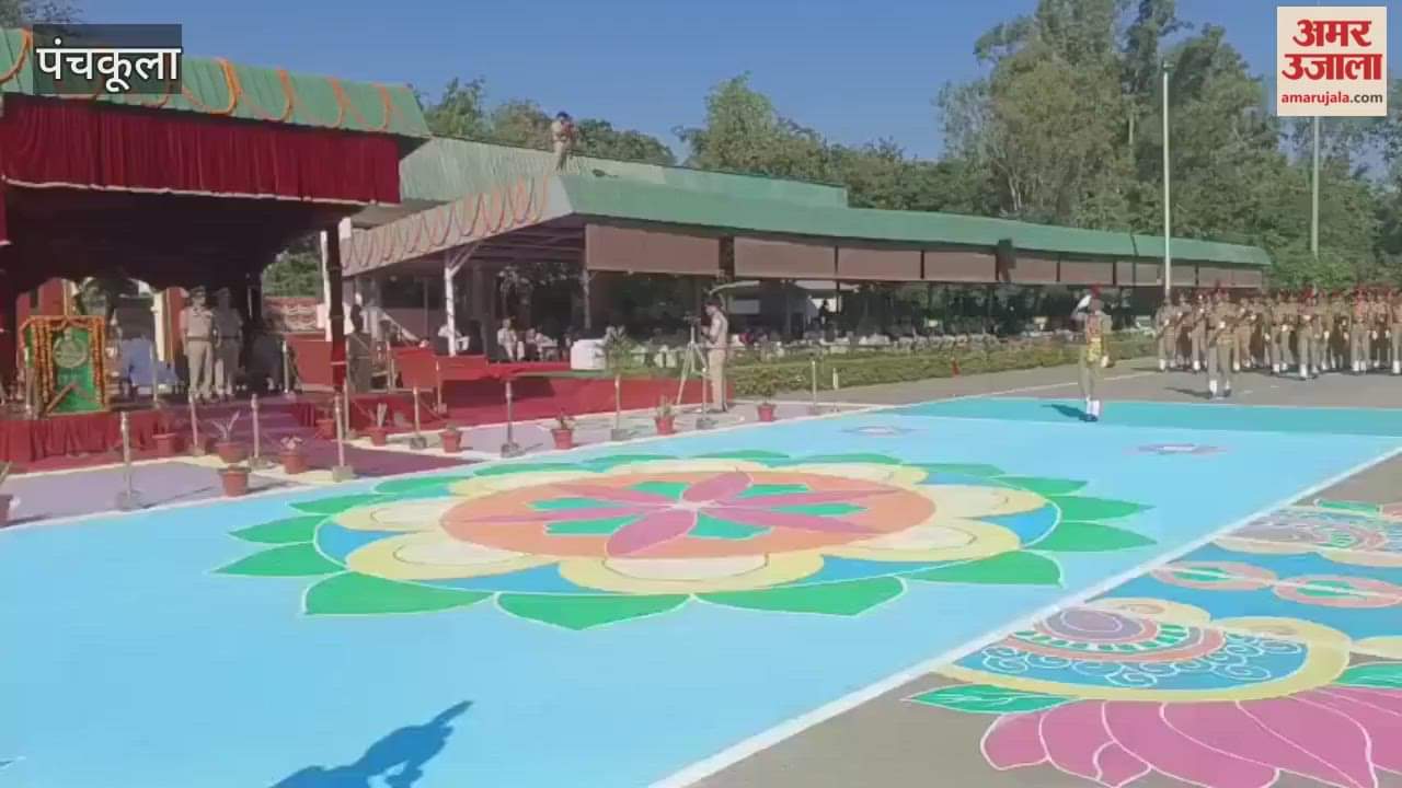 Passing out and oath taking ceremony organised after parade at Panchkula Bhanu ITBP