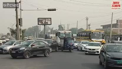 caused traffic jam due to slow speed of trailer Bata bridge