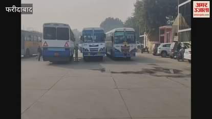 Dhirendra Shastri padyatra in Faridabad Bus stop from Ballabgarh bus depot