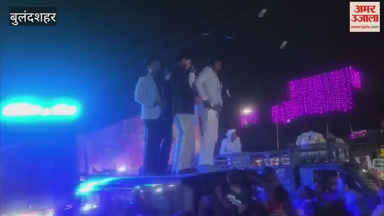 Bulandshahr news Rain of notes from Thar Police issued a challan of Rs 12 thousand for the car