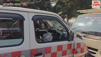 Speeding wreaks havoc in Janjgir Champa ambulance hits cargo vehicle five injured