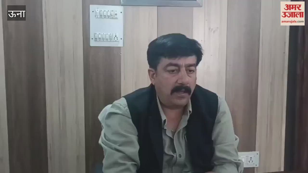 Una MLA Vivek Sharma listened to the problems of the people in Bangana office
