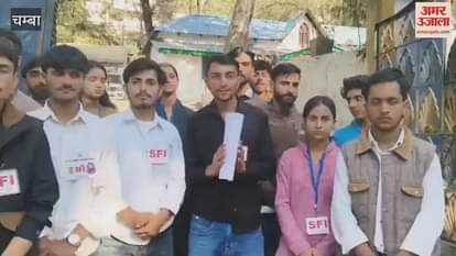 Chamba SFI demands arrest of Churah MLA Hansraj