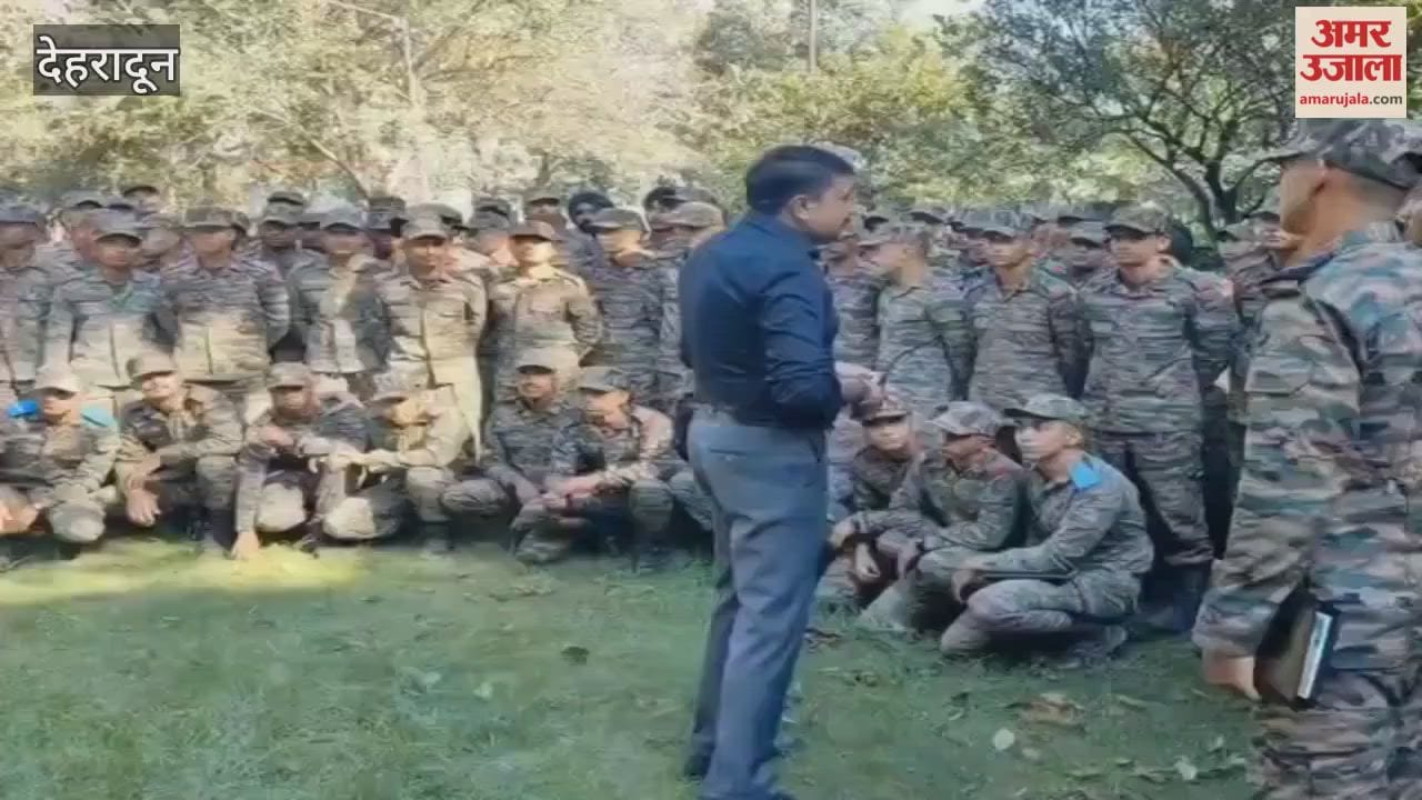 SSP Dehradun interacted with IMA cadets and provided information on cyber crimes.