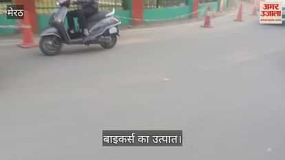 Bikers create ruckus during traffic month, ride bikes fitted with modified silencers without any fear