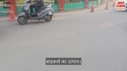 Bikers create ruckus during traffic month, ride bikes fitted with modified silencers without any fear