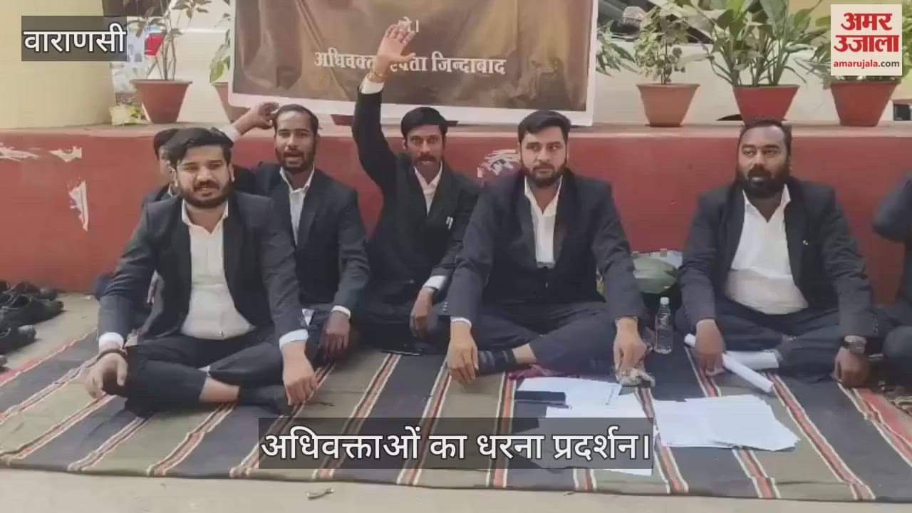 Advocates stage protest in Varanasi, level these allegations