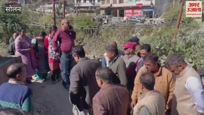 Solan Deputy Commissioner and NHAI team inspected Kathed