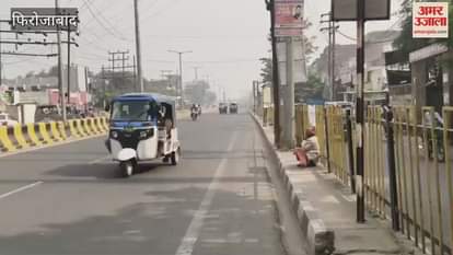 Smoke Rising from Factories in Firozabad’s TTZ